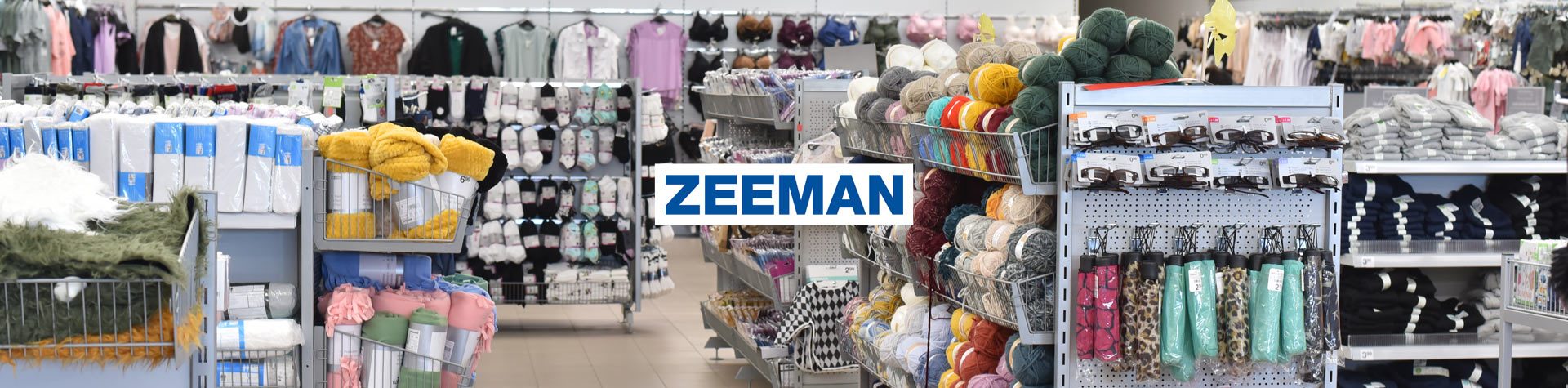 Photo bannière avec logo zeeman