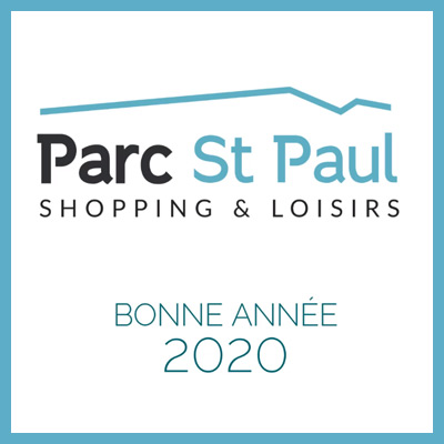 Logo Parc St Paul - Bonne année 2020