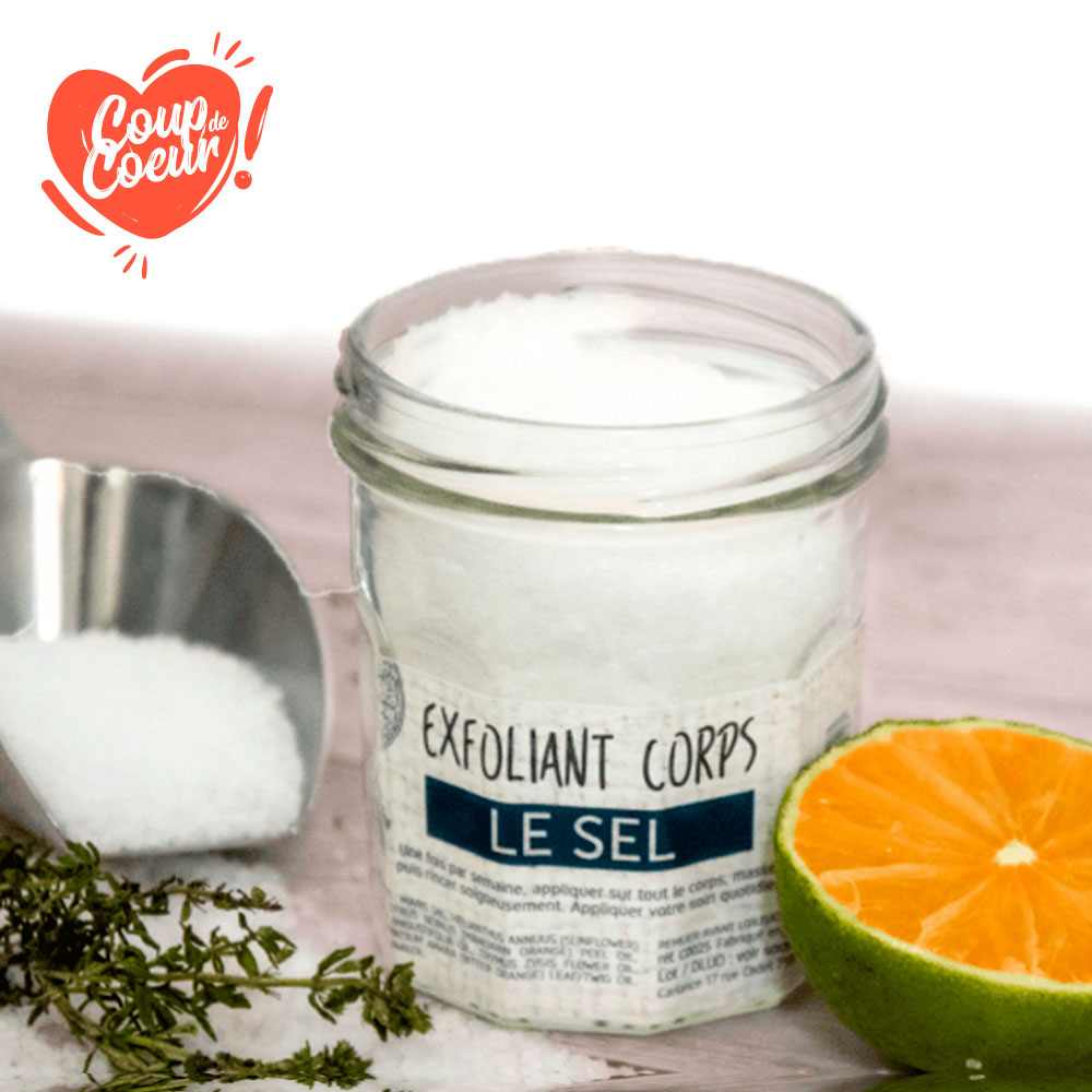 exfoliants corps Carlance Skin care sel