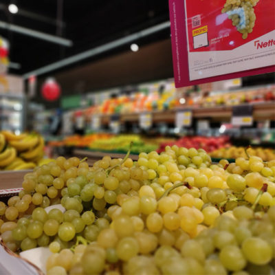 magasin netto à romans vue de l'intérieur