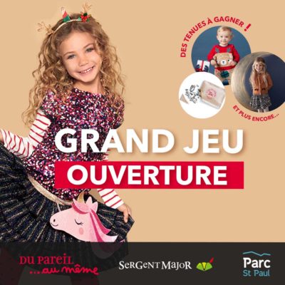 Jeu pour l'ouverture de DPAM et SERGENT MAJOR au Parc Saint Paul à Romans