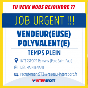 intersport parc st paul recherche un vendeur polyvalent 