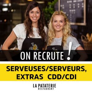 serveur serveuse la pataterie st paul les romans