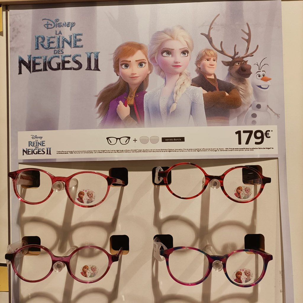 lunettes reine des neiges 2